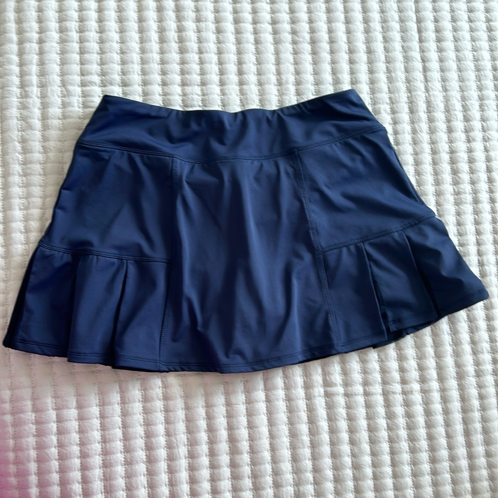 Women's Fila Tennis Skirt, Small Navy